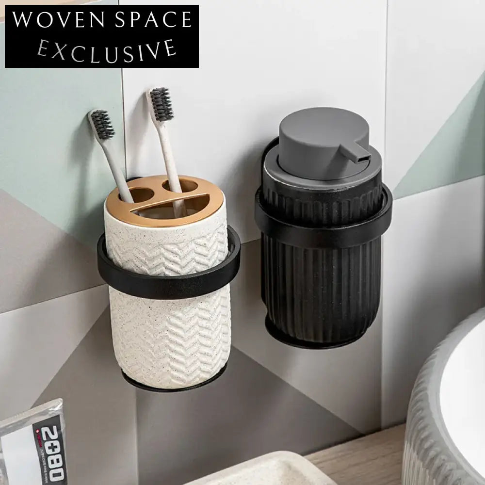 Luxury Wall Mounted Metal Foam Soap Dispenser Holder