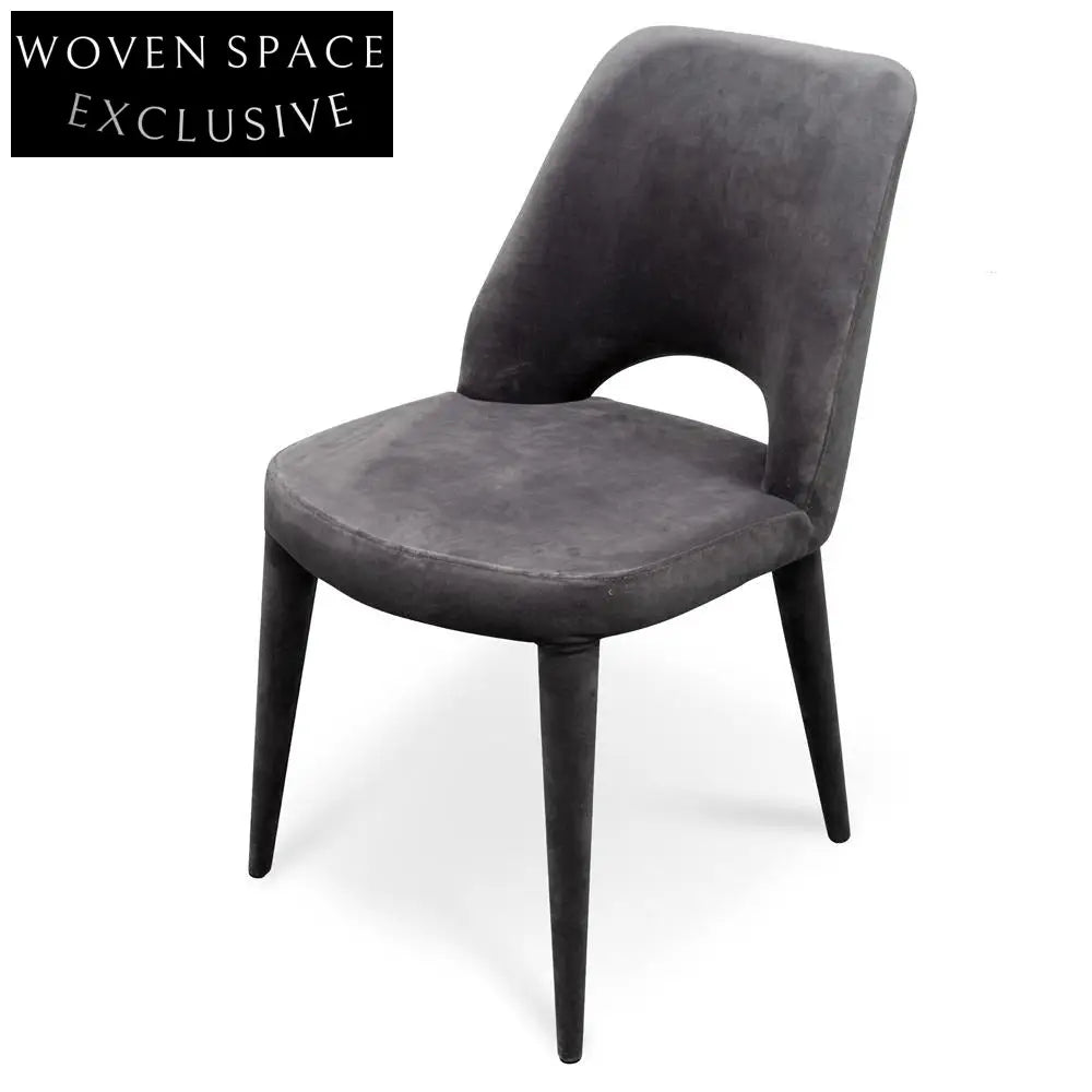 Lynn Dining Chair - Dark Grey