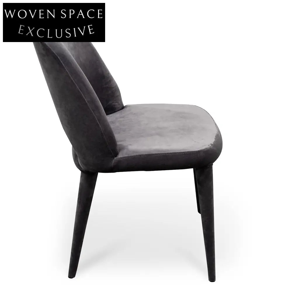 Lynn Dining Chair - Dark Grey Dining Chairs