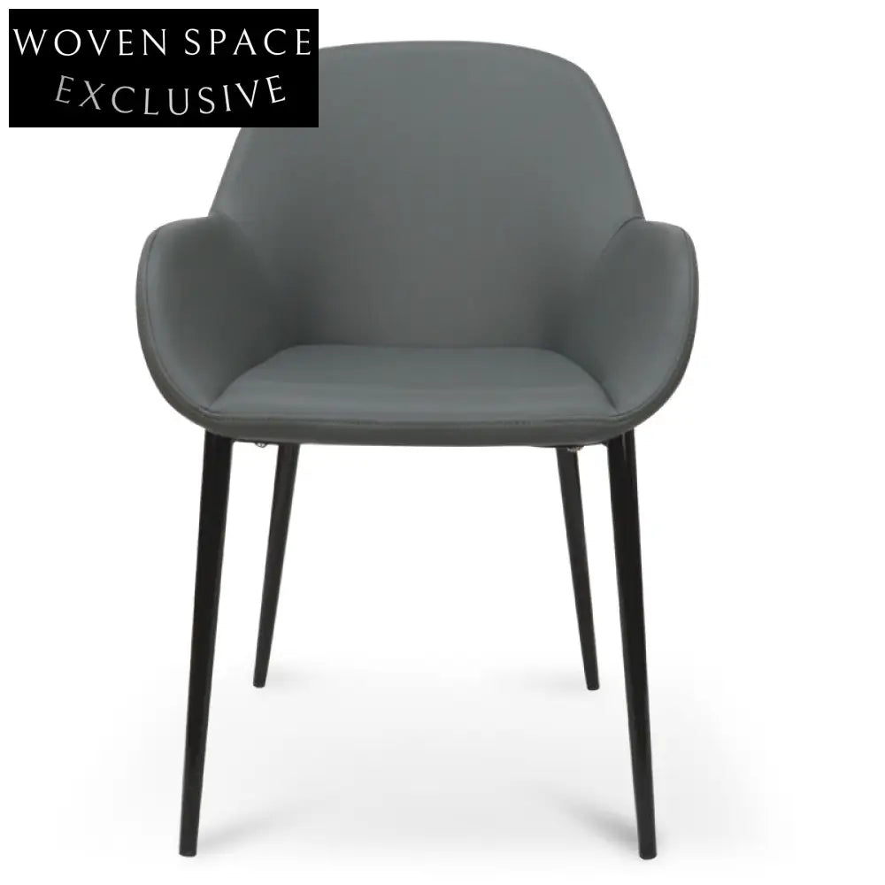 Lyton Dining Chair in Charcoal Grey Dining Chairs