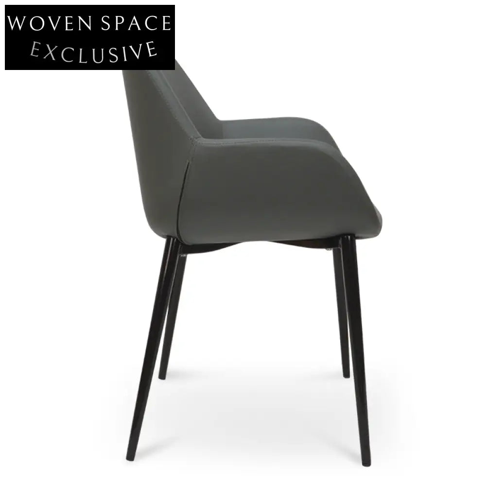 Lyton Dining Chair in Charcoal Grey Dining Chairs