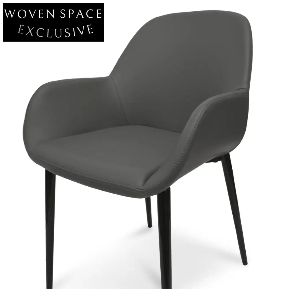 Lyton Dining Chair in Charcoal Grey Dining Chairs