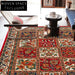 Machine Washable Anti-Slip Retro Ethnic Custom Living Room Bedroom Area Rug