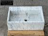 Magdaleine Carrara Marble Sink