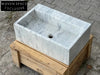 Magdaleine Carrara Marble Sink