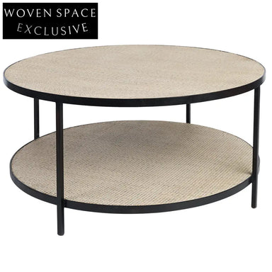Manhattan Round Coffee Table - Black
