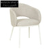Mani White Dining Chair - Clay Grey