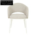 Mani White Dining Chair - Clay Grey 