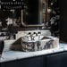 Marble Bathroom Sink Powder Room Sink