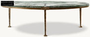 Luxury Custom Handcrafted Marble Coffee Table for Elegant Living Room Decor