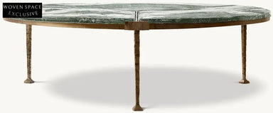 Luxury Custom Handcrafted Marble Coffee Table for Elegant Living Room Decor