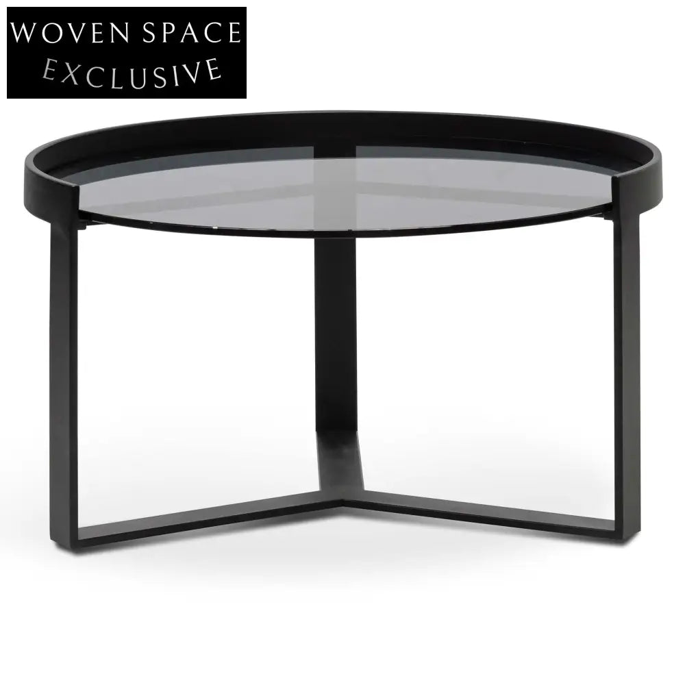 Marcel 70cm Glass Coffee Table - Medium Coffee Tables