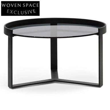 Marcel 70cm Glass Coffee Table - Medium Coffee Tables