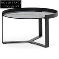 CCF387-M 70cm Glass Coffee Table - Medium