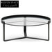 Marcel 90cm Glass Coffee Table - Large Coffee Tables