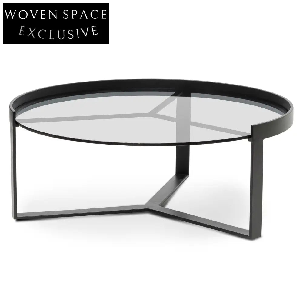 CCF387-L 90cm Glass Coffee Table - Large