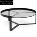 Marcel 90cm Glass Coffee Table - Large Coffee Tables