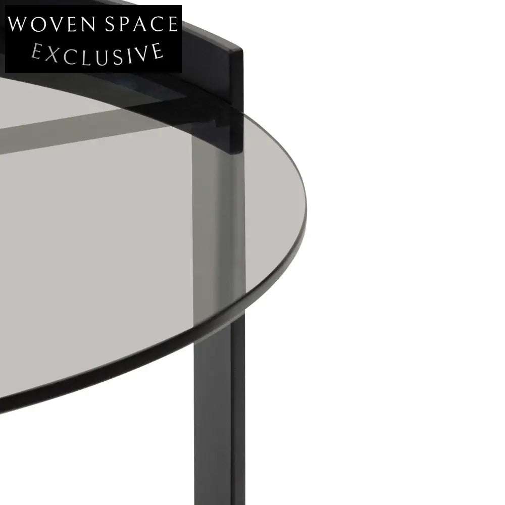Marcel 90cm Glass Coffee Table - Large Coffee Tables