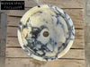 Marco Calacatta Viola round bowl marble Wash basin