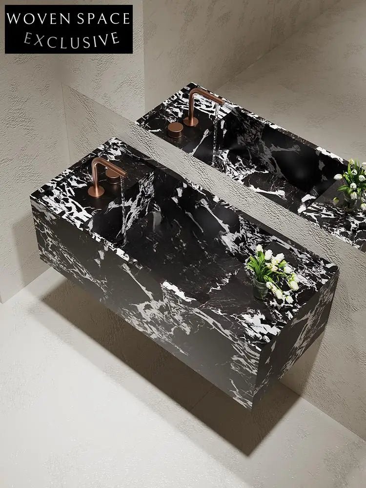 Marcus Amazon Green Wall-Mounted Sink