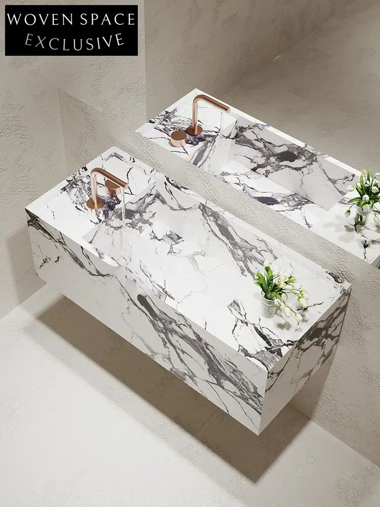 Marcus Amazon Green Wall-Mounted Sink