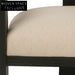 Margie Black ELM Dining Chair - Light Beige set of 2 Dining Chair