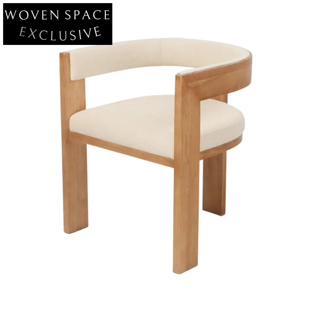 Margie Dining Chair - Light Beige Set of 2 Dining Chair