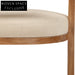 Margie Dining Chair - Light Beige Set of 2 Dining Chair