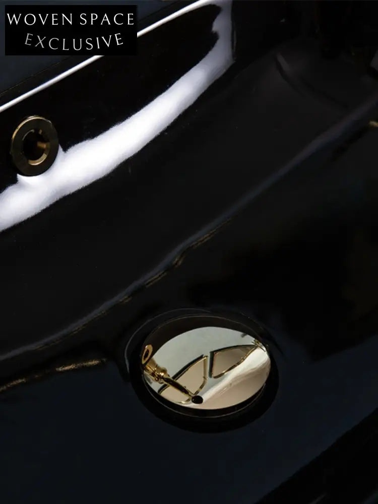 Mariann Retro Black Glaze Ceramic Basin Set