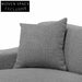 Marlin 3 Seater Left Chaise Sofa - Noble Grey Chaise Sofa