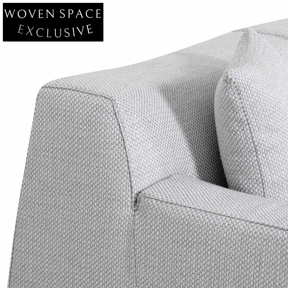 Marlin 3 Seater Left Chaise Sofa - Passive Grey Chaise Sofa