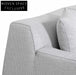 Marlin 3 Seater Left Chaise Sofa - Passive Grey Chaise Sofa