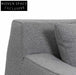 Marlin 3 Seater Right Chaise Sofa - Noble Grey Chaise Sofa
