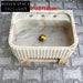 Martella Mooli Home Natural Marble Wall-Mounted Basin