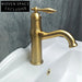 Martina Classical Copper Basin Faucet