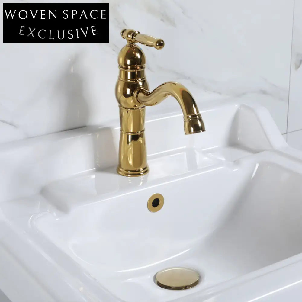 Martina Classical Copper Basin Faucet Titanium