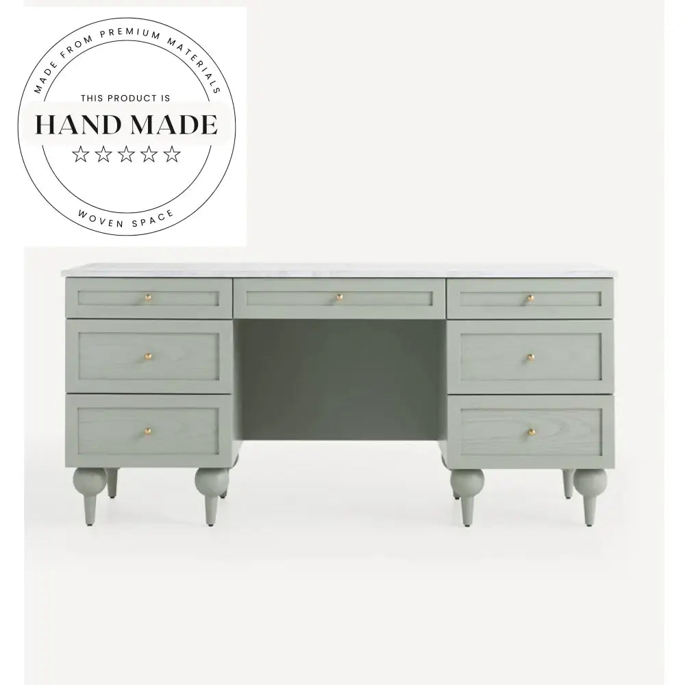 Medieval Solid Wood L-Shape Executive Computer Office Desk