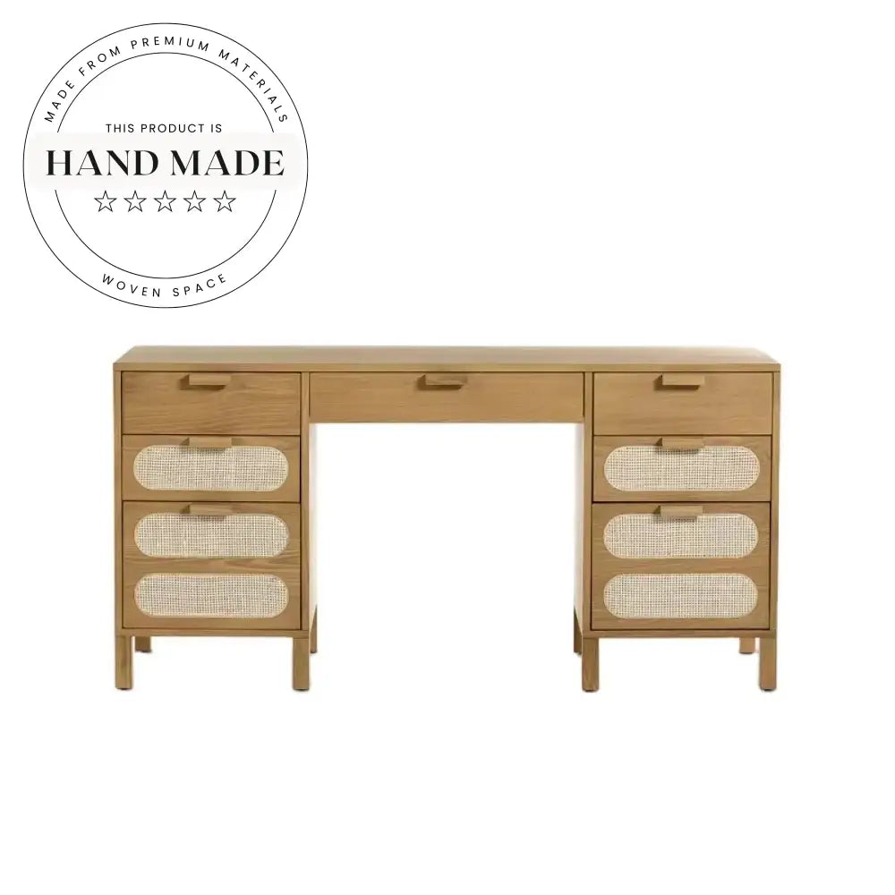 Medieval Solid Wood Nordic Secretary Boss Home Office Writing Desk