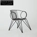 Medina iron low cafe chair Dining Chairs