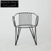Medina iron low cafe chair Dining Chairs