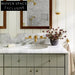 Mediterranean style retro bathroom cabinet