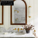 Mediterranean style retro bathroom cabinet