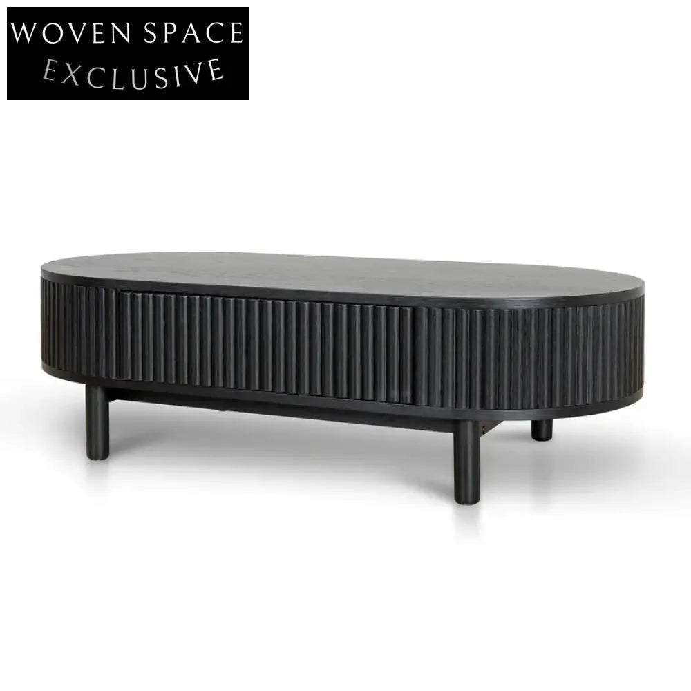Melita 1.2m Coffee Table - Black Coffee Table