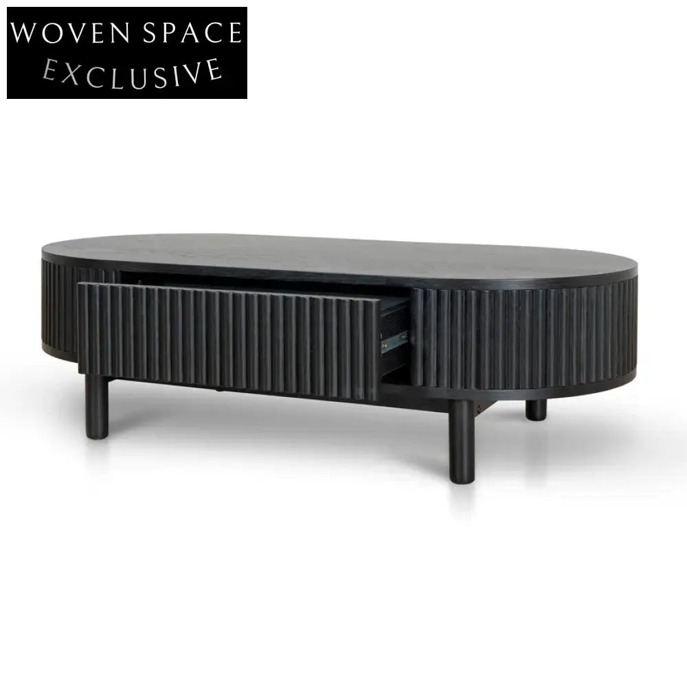 Melita 1.2m Coffee Table - Black Coffee Table