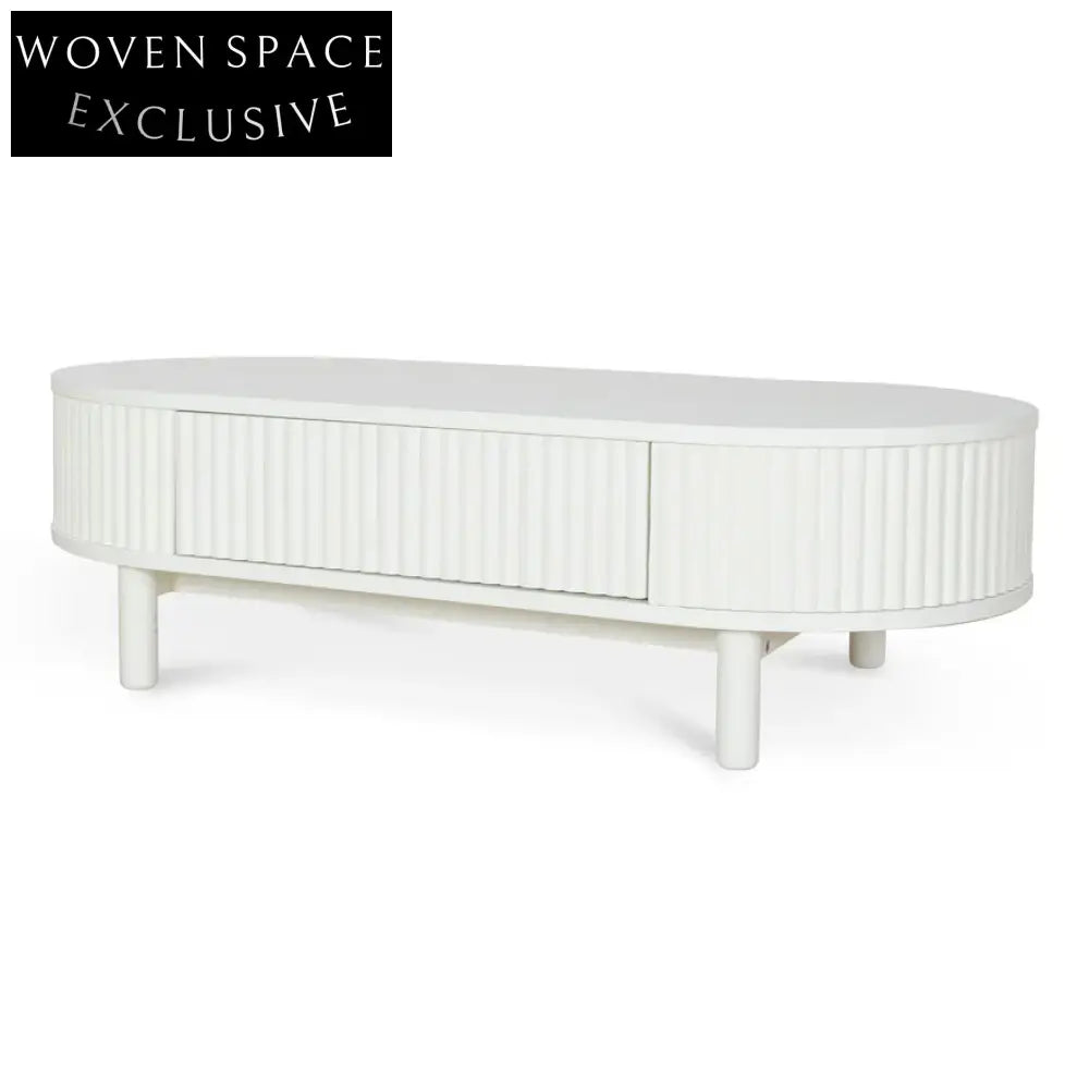 Melita 1.2m Coffee Table - White