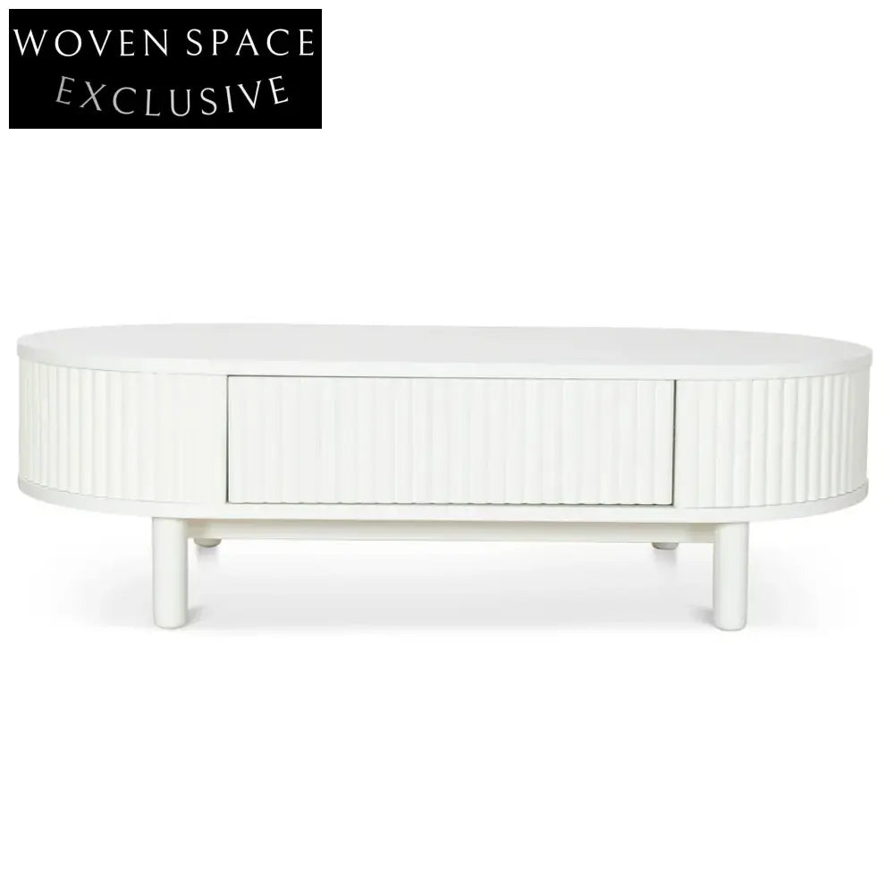 Melita 1.2m Coffee Table - White Coffee Table