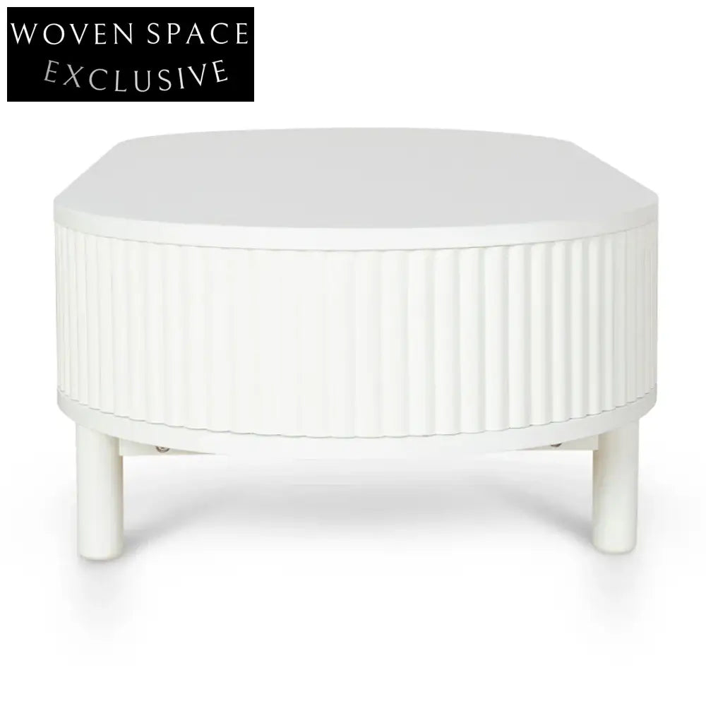 Melita 1.2m Coffee Table - White Coffee Table