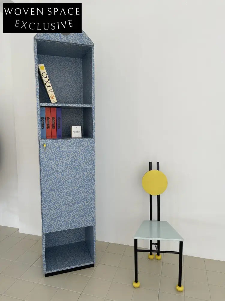 Memphis Inspired Colorful Adjustable Dining Chair by Memphis Designer