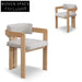 Merari Ash Dining Chair - Stone Beige (Set of 2)