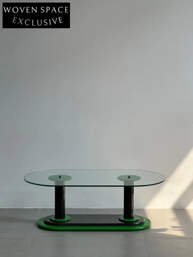 Metal Coffee Table with Glass: MCTG by Casala